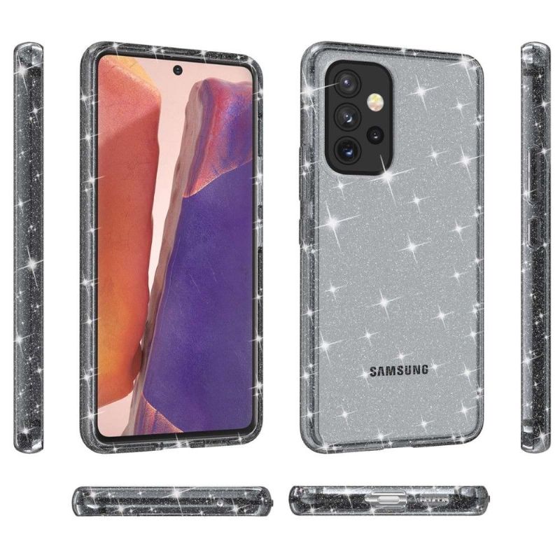 Cover Samsung Galaxy A32 5G Glitrende Pailletter