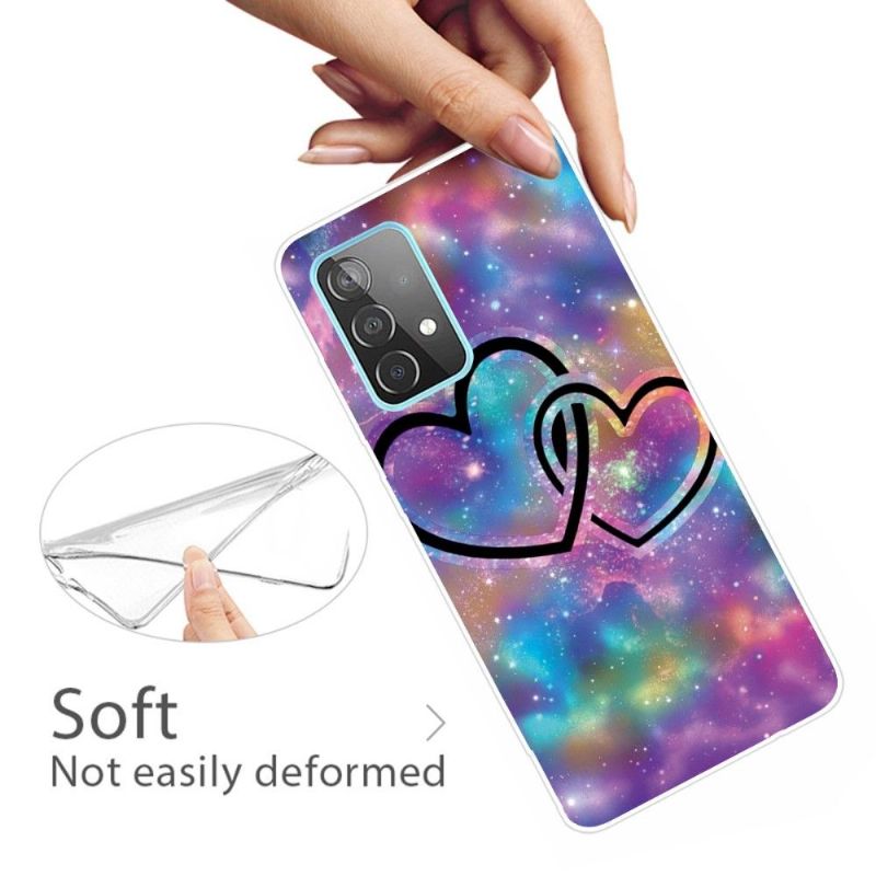 Cover Samsung Galaxy A32 5G Hjerter