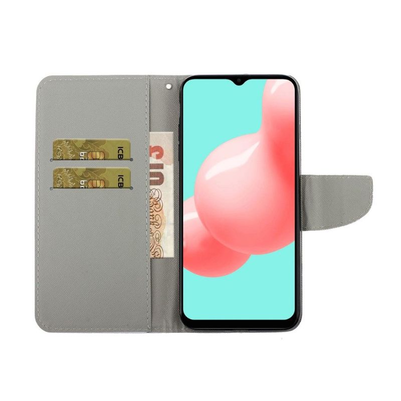 Flip Cover Samsung Galaxy A32 5G Akvarel Drømmefanger