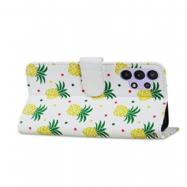 Flip Cover Samsung Galaxy A32 5G Ananas