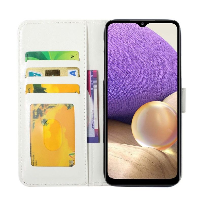 Flip Cover Samsung Galaxy A32 5G Ananas Mønster