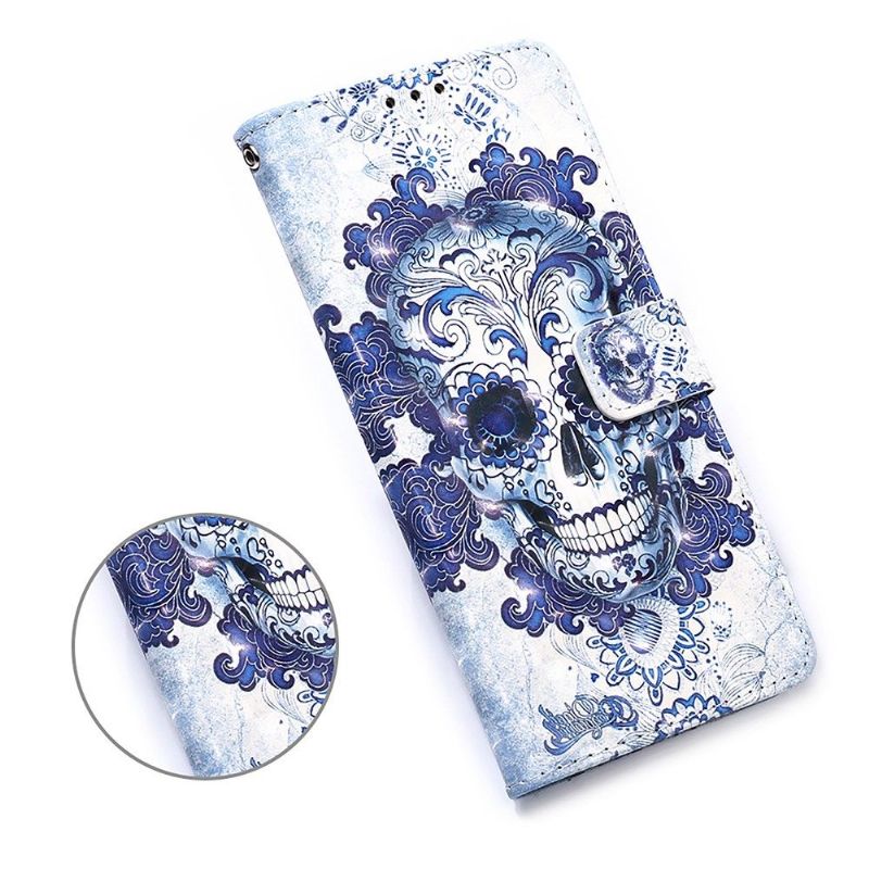 Flip Cover Samsung Galaxy A32 5G Calavera Mønster