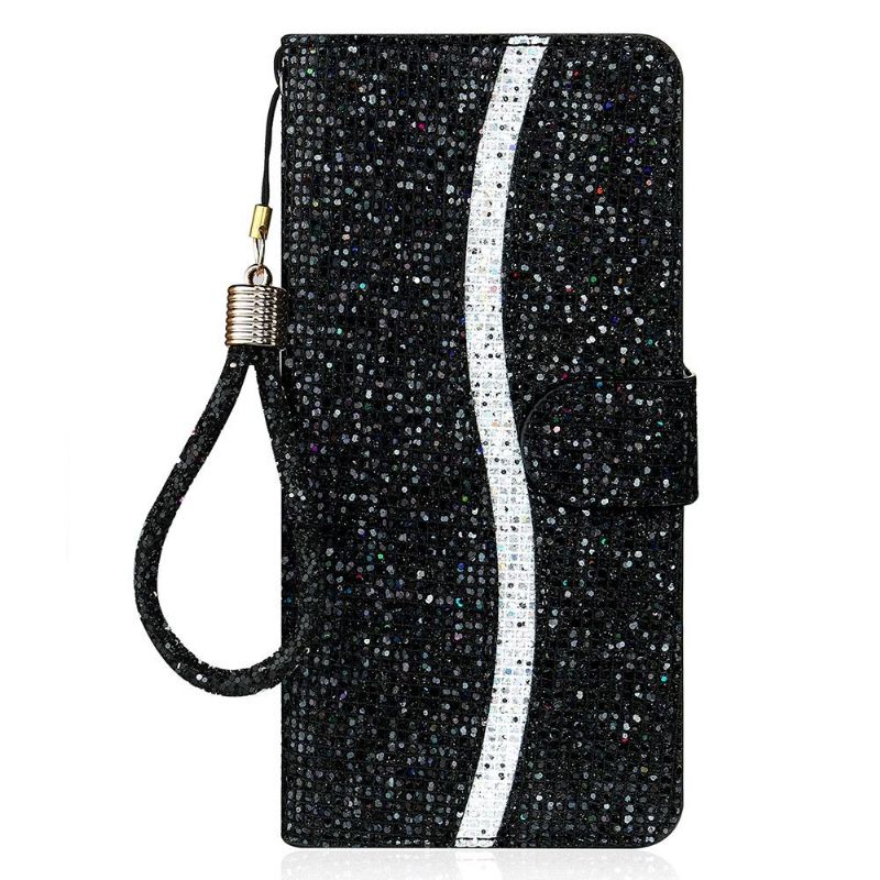 Flip Cover Samsung Galaxy A32 5G Glitterkortholder