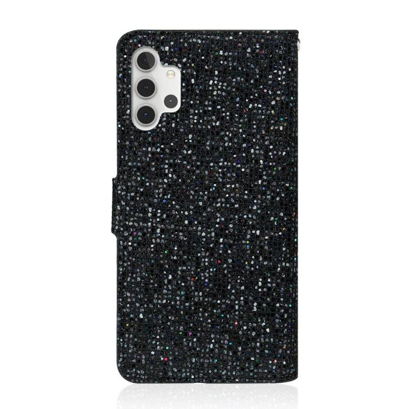 Flip Cover Samsung Galaxy A32 5G Glitterkortholder