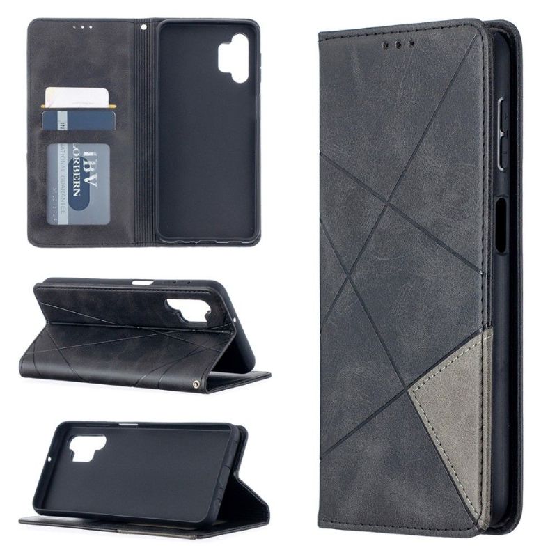 Flip Cover Samsung Galaxy A32 5G Hemming Célinia Style Læder Kortholder