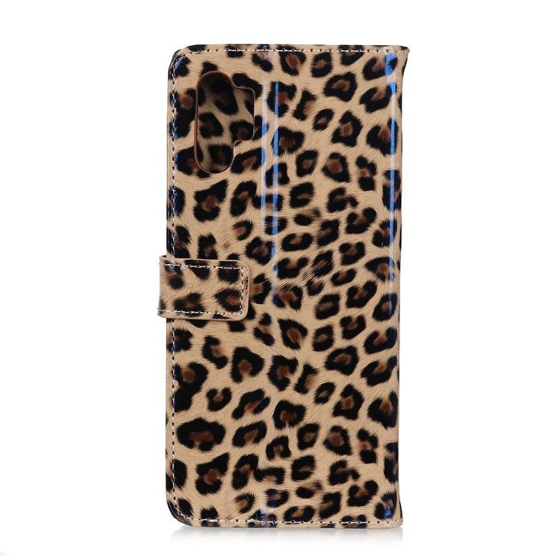 Flip Cover Samsung Galaxy A32 5G Leopard I Imiteret Læder