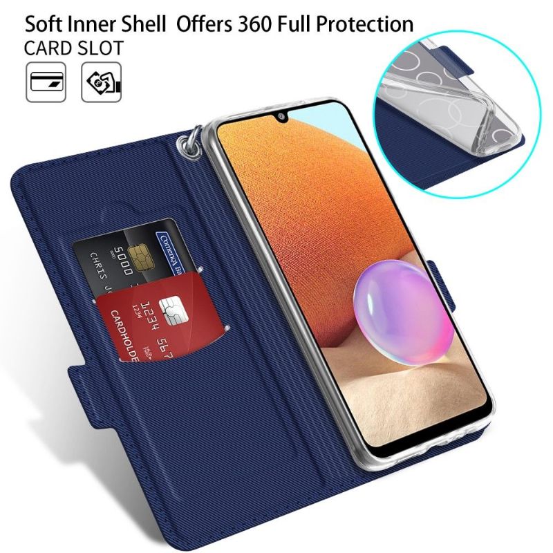 Flip Cover Samsung Galaxy A32 5G Victoria Style Læder