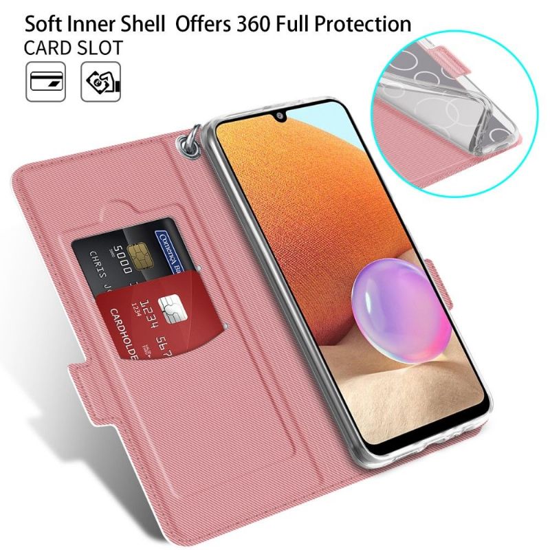 Flip Cover Samsung Galaxy A32 5G Victoria Style Læder