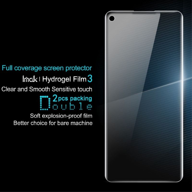 Huawei Mate 30 Lite - 2 Fuld Størrelse Hydrogel Skærmbeskytter Film
