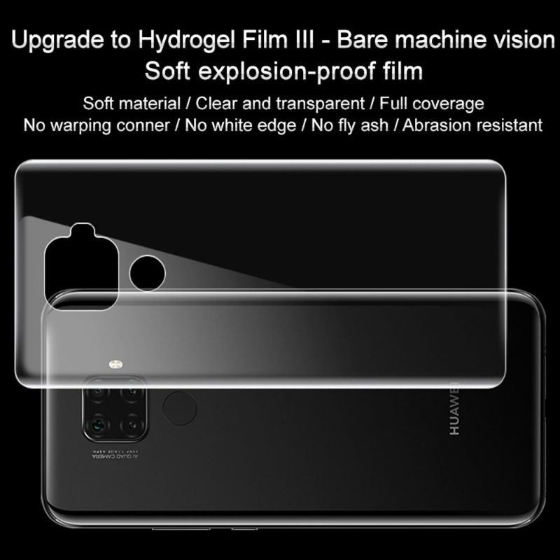 Huawei Mate 30 Lite - 2 Hydrogel Rygbeskyttelsesfilm