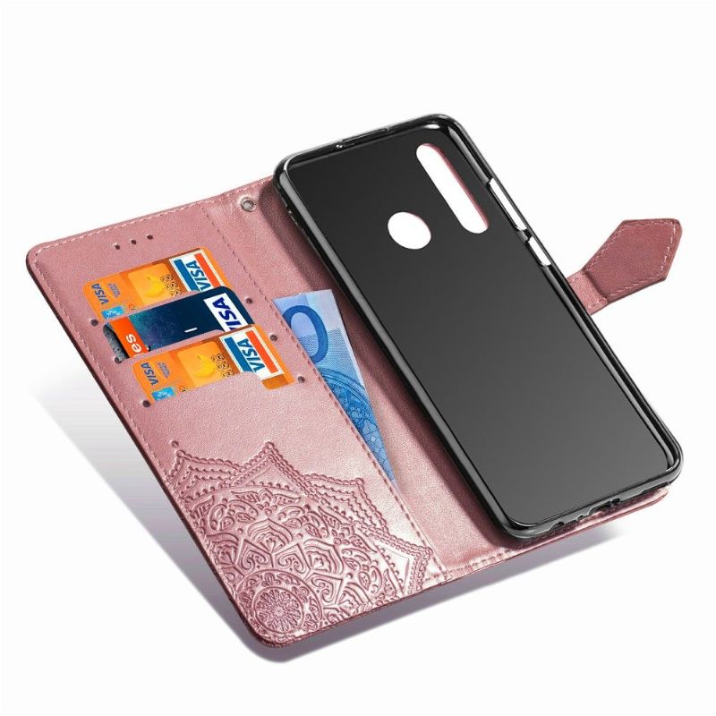 Flip Cover Honor 9X Hemming Mandala Sun Card Holder