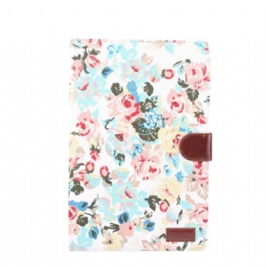 Flip Cover Samsung Galaxy Tab S8 / Tab S7 Frihedsblomster