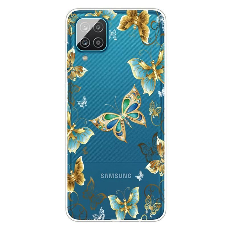 Cover Samsung Galaxy M12 / A12 Design Sommerfugle