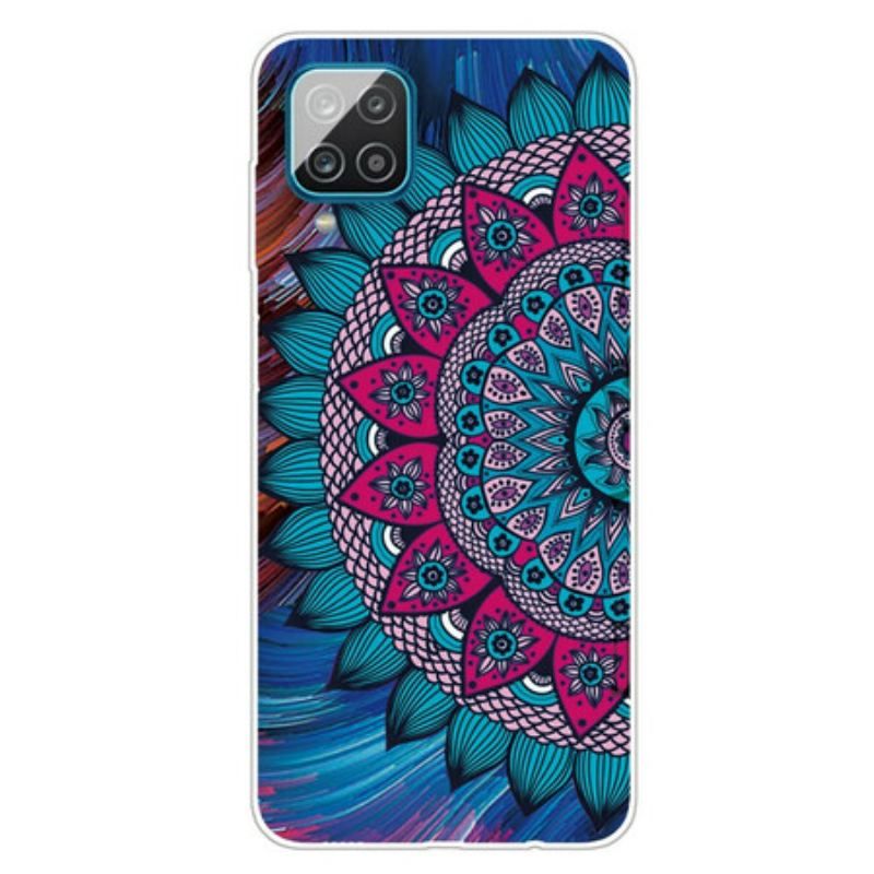 Cover Samsung Galaxy M12 / A12 Farverig Mandala