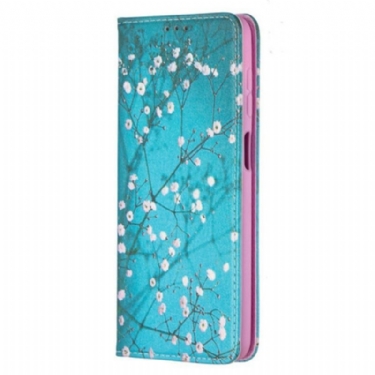 Cover Samsung Galaxy M12 / A12 Flip Cover Blomstrende Grene