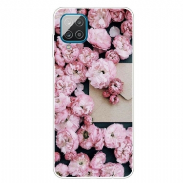 Cover Samsung Galaxy M12 / A12 Intense Blomster