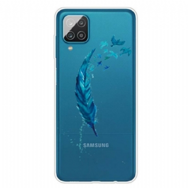 Cover Samsung Galaxy M12 / A12 Smuk Fjer