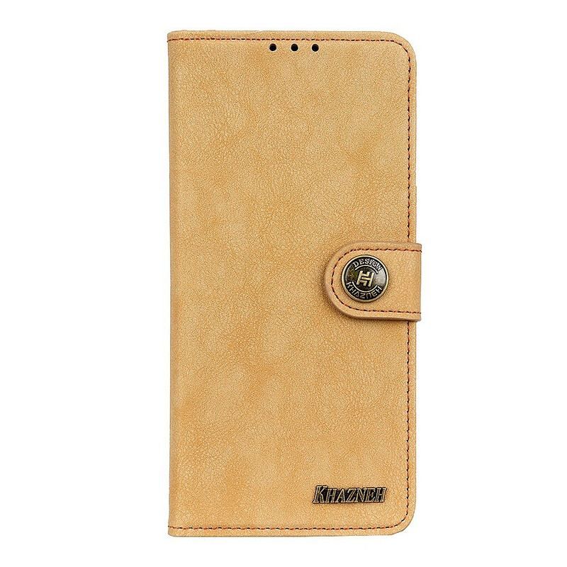 Flip Cover Samsung Galaxy M12 / A12 Khazneh Retro Split Imiteret Læder