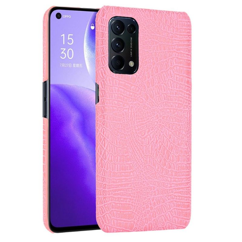 Cover Oppo Find X3 Lite Croc Skin Effekt