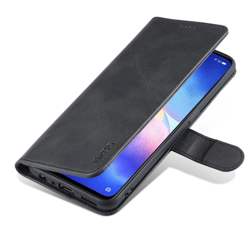 Flip Cover Etui Oppo Find X3 Lite Hemming Læder Cover Azns Folio Case Kortholder