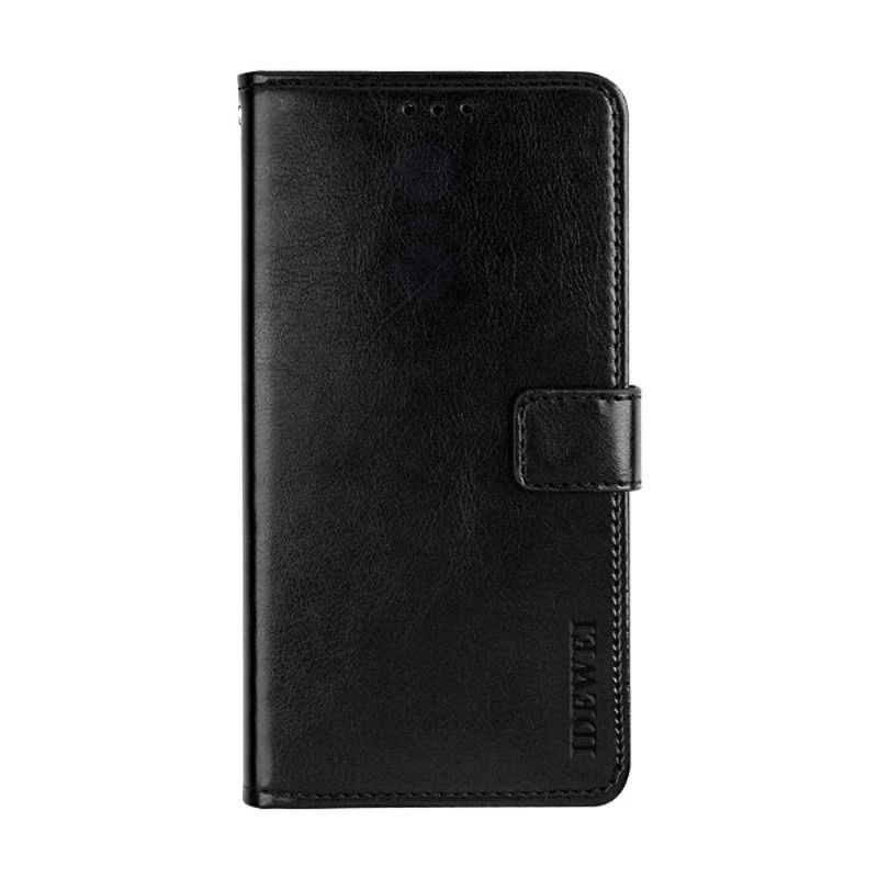 Flip Cover Oppo Find X3 Lite Anti-fald Læder Cover Idewei Folio Lædereffekt