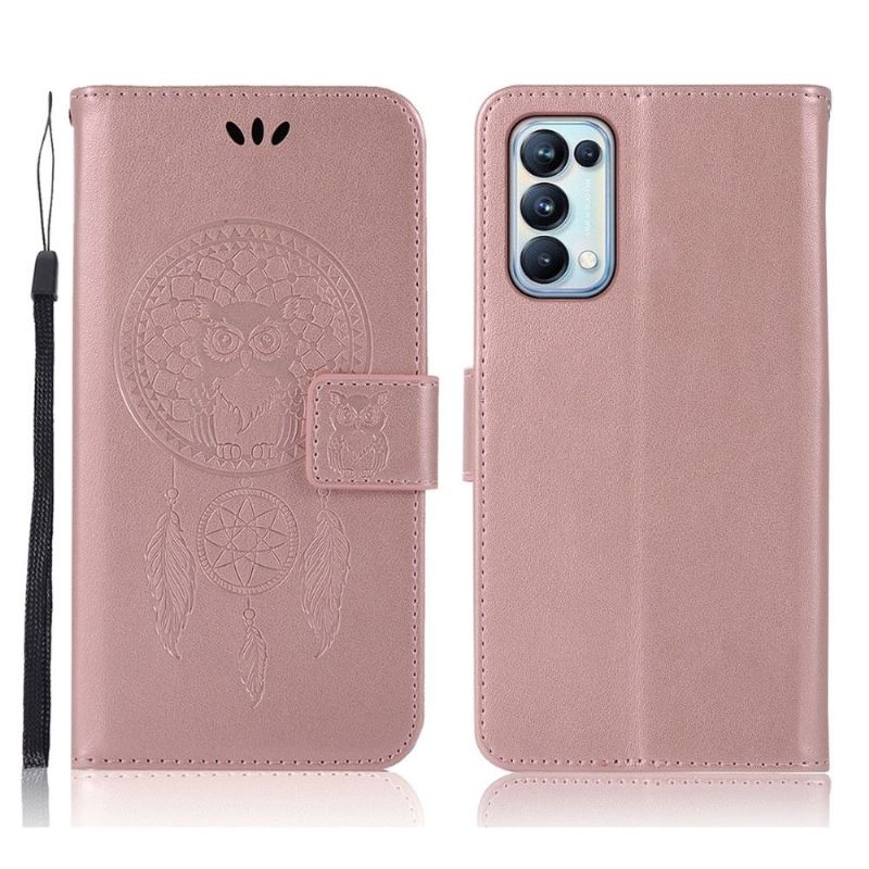 Flip Cover Oppo Find X3 Lite Drømmefangerugle