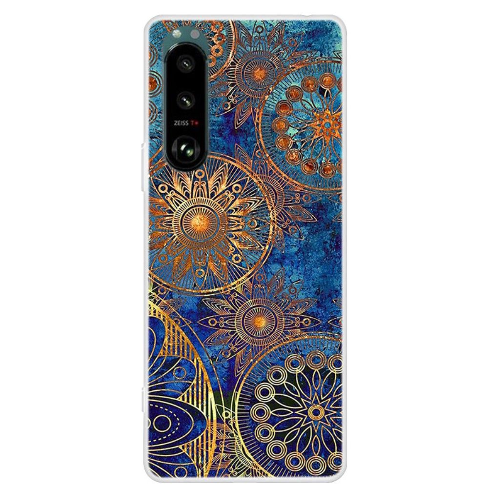 Cover Sony Xperia 5 III Anti-fald Gammel Mandala