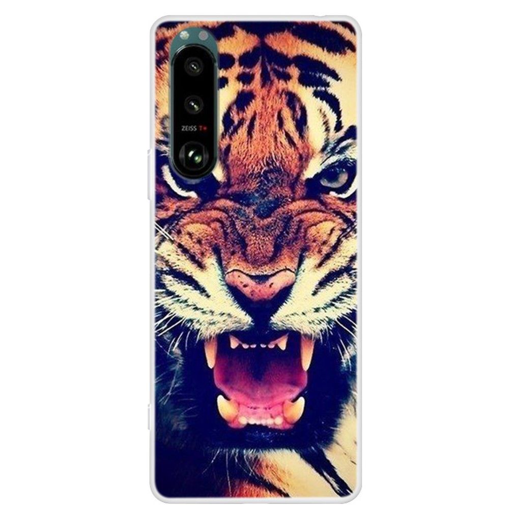 Cover Sony Xperia 5 III Hård Tiger