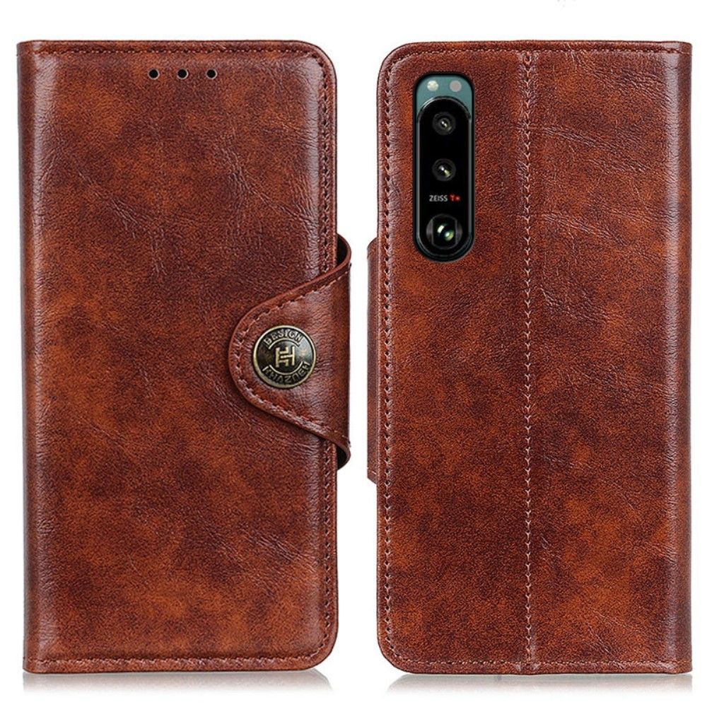 Flip Cover Sony Xperia 5 III Khazneh Design Essential