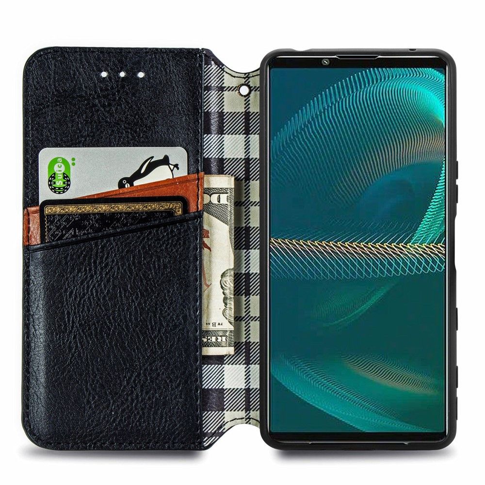 Flip Cover Sony Xperia 5 III Kub Design Kortholder