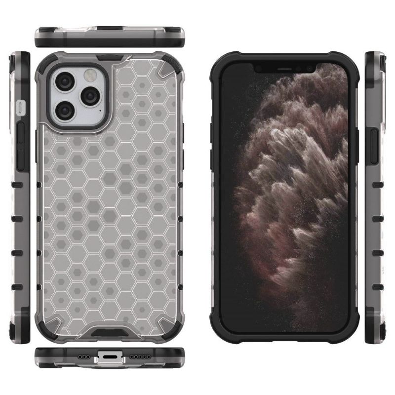 Cover iPhone 12 / 12 Pro Anti-fald Honeycomb Design