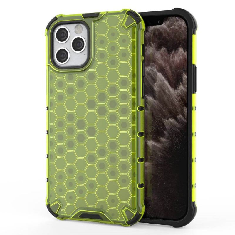 Cover iPhone 12 / 12 Pro Anti-fald Honeycomb Design