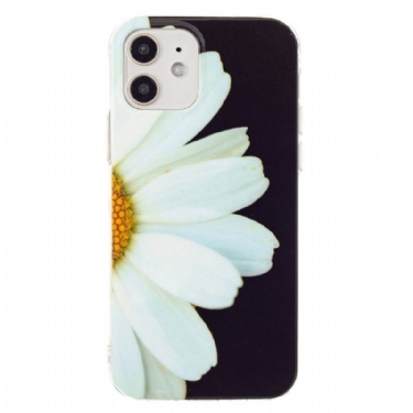 Cover iPhone 12 / 12 Pro Fluorescerende Daisy