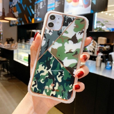 Cover iPhone 12 / 12 Pro Hemming Farve Camouflage