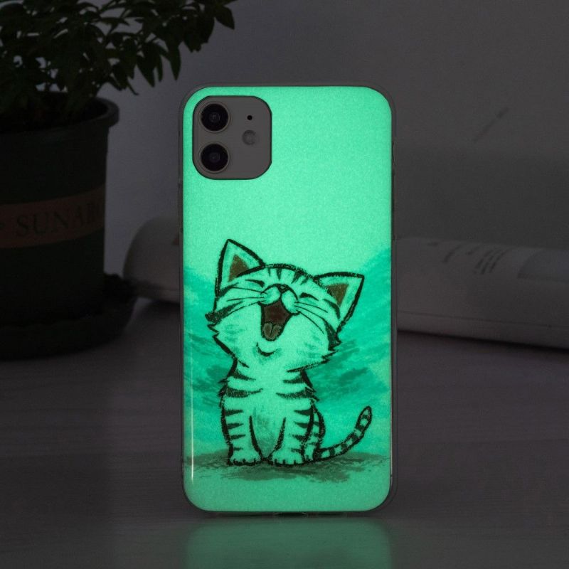Cover iPhone 12 / 12 Pro Hemming Fluorescerende Chatindhold
