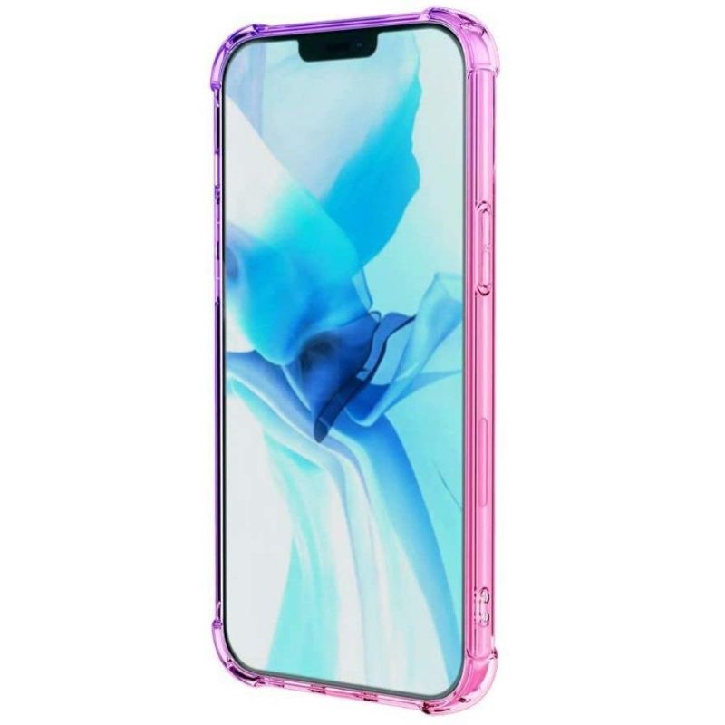 Cover iPhone 12 / 12 Pro Hemming Transparent Bicolor