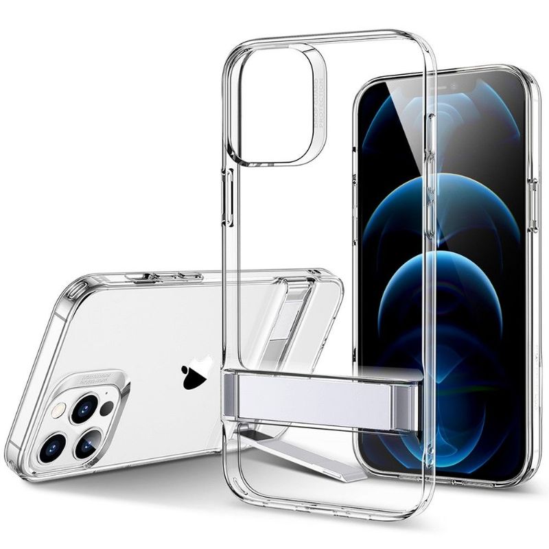 Cover iPhone 12 / 12 Pro Klar Esr Med Metal Stand