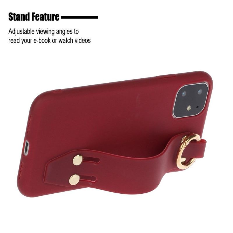 Cover iPhone 12 / 12 Pro Silikonestrop