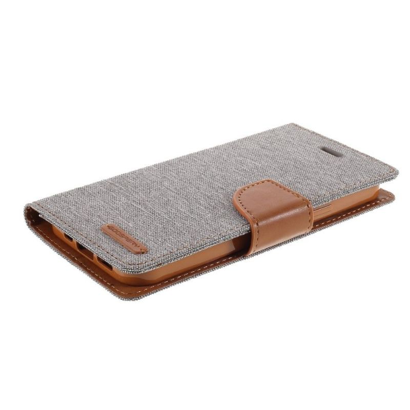 Flip Cover iPhone 12 / 12 Pro Mercury Canvas