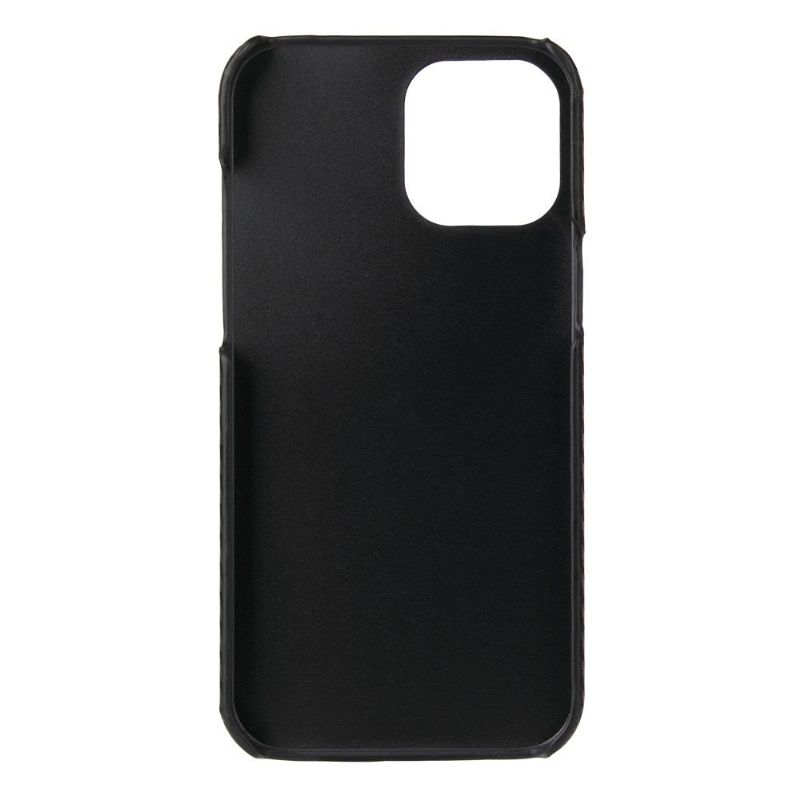 Mobilcover iPhone 12 / 12 Pro Karbon Style