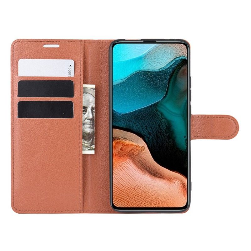 Flip Cover Poco F2 Pro Punge Etui Læderstil