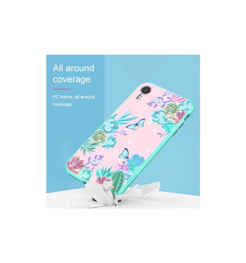 Cover iPhone XR Blomsteretui