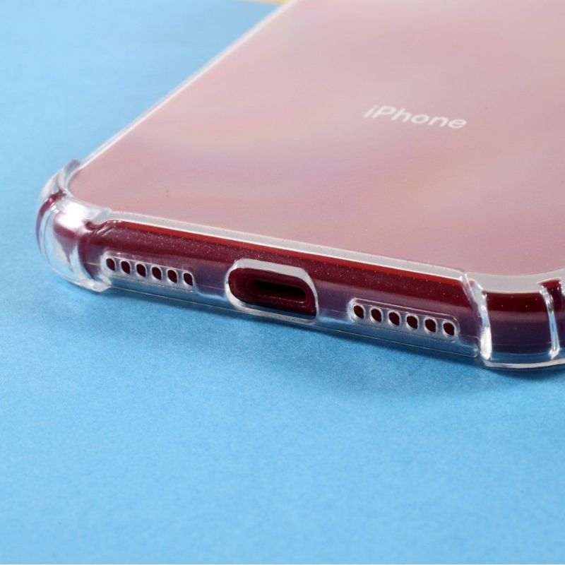 Cover iPhone XR Gennemsigtige Forstærkede Hjørner