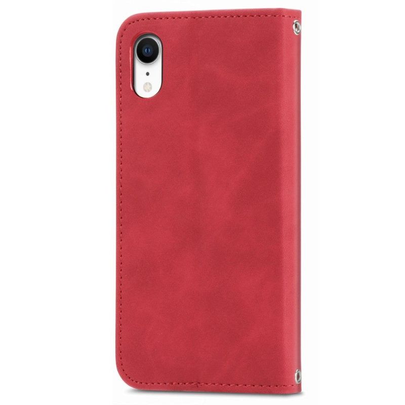 Flip Cover iPhone XR Forretningsretro