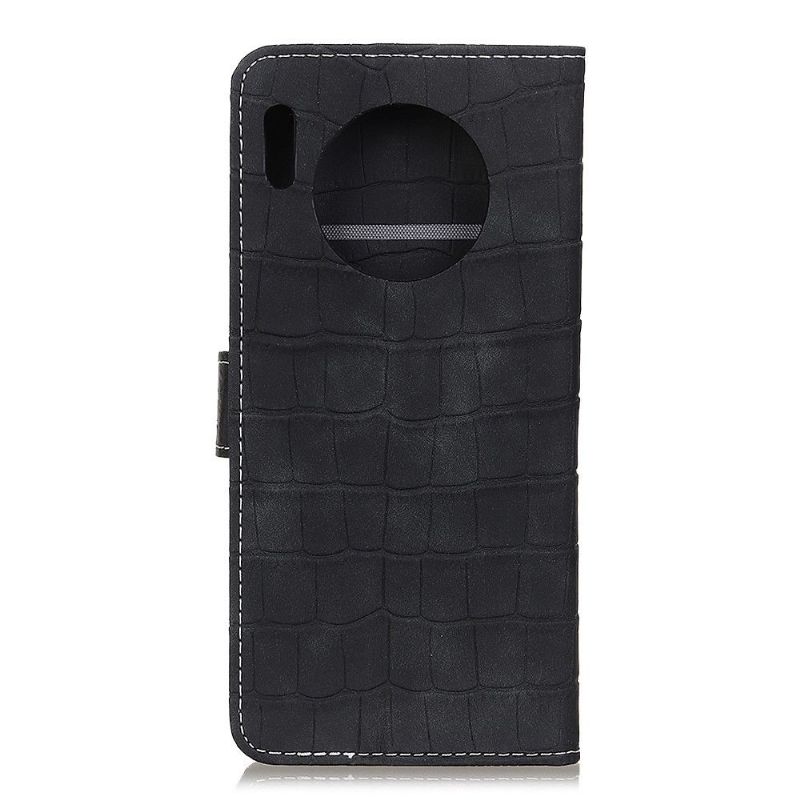 Flip Cover Huawei Mate 30 Pro Anti-fald Croc-effekt I Kunstlæder