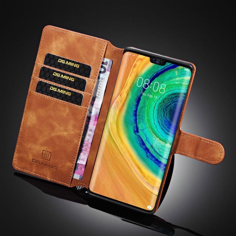 Flip Cover Huawei Mate 30 Pro Dg Ming Lædereffekt