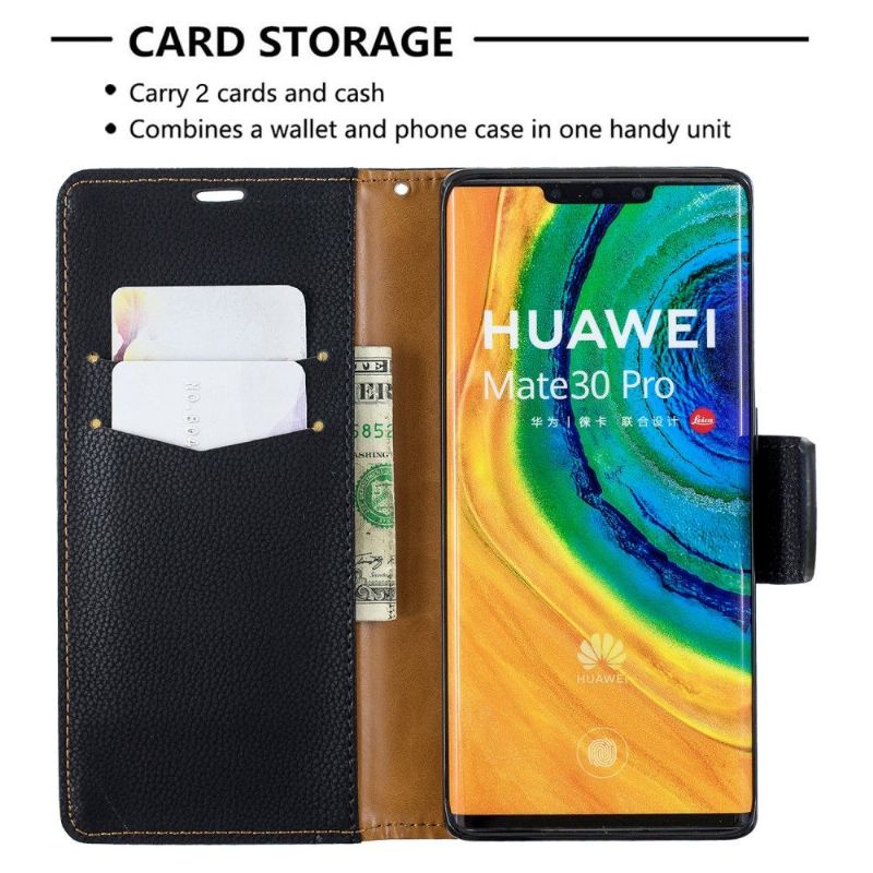 Flip Cover Huawei Mate 30 Pro Kornet Lædereffekt