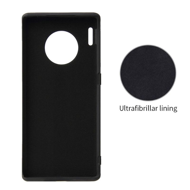 Mobilcover Huawei Mate 30 Pro Original Kulfiber Med Magnetisk Holder