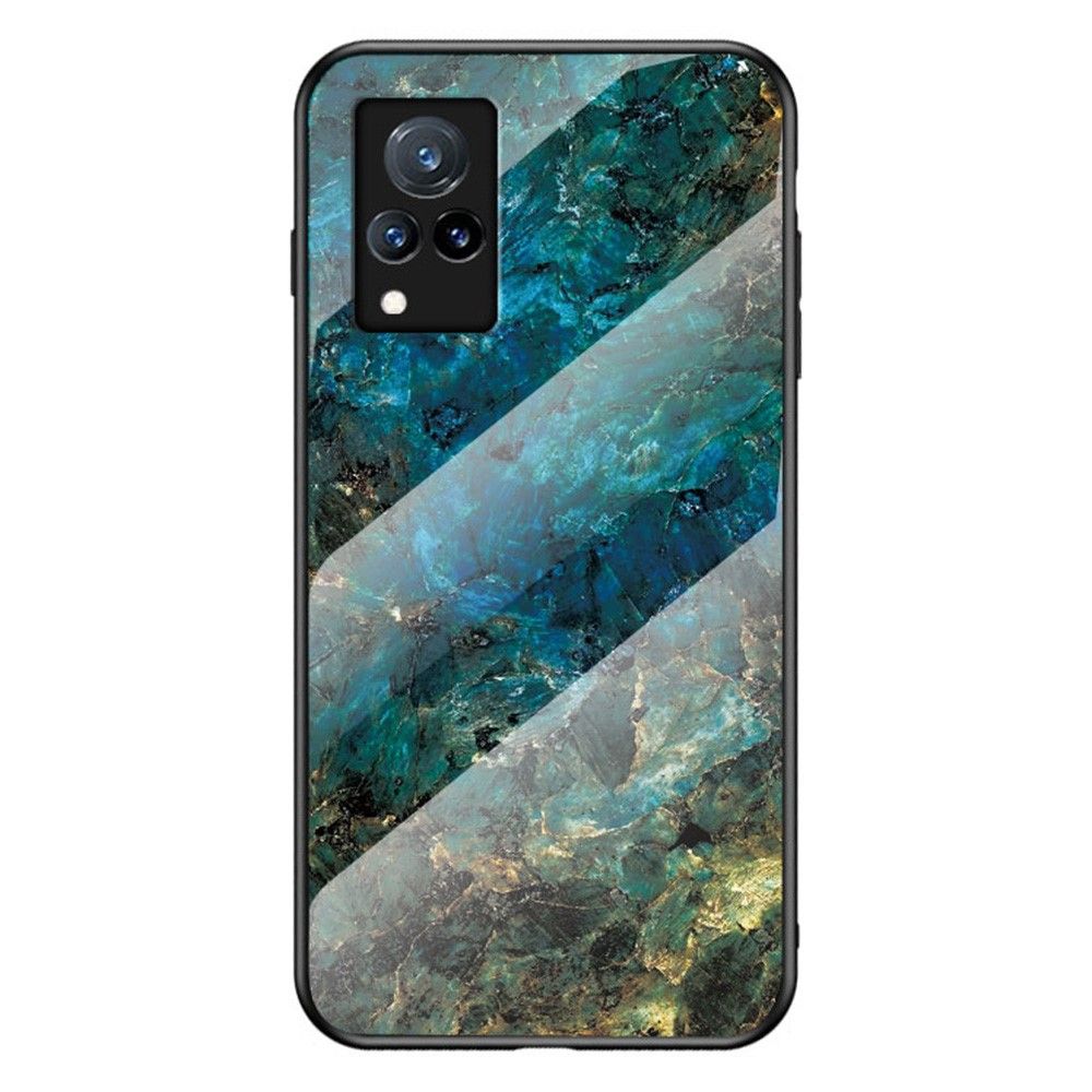 Cover Vivo V21 5G Ocean Marble Glas Back