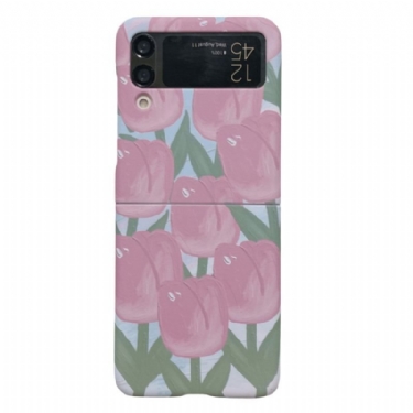 Mobilcover Samsung Galaxy Z Flip 4 Flip Cover Blomster